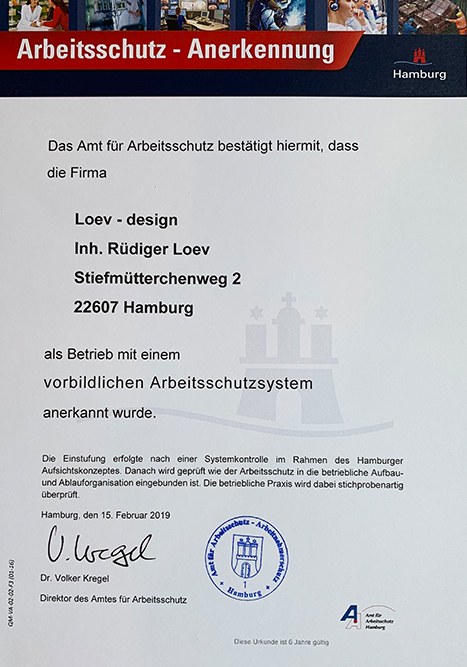 Arbeitsschutz Auszeichnungen 2019